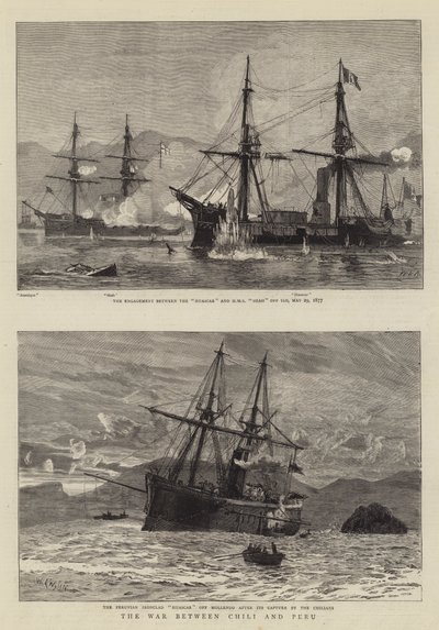 The War between Chili and Peru by William Edward Atkins